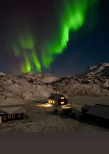 冰島看極光