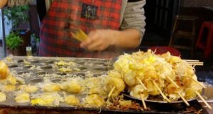 阿香蝦捲和鳥蛋