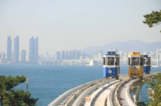 海雲台膠囊列車