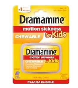Dramamine Kids 兒童專用咀嚼錠