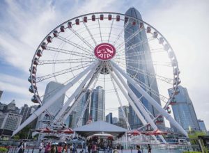 復活節好去處7. 中環摩天輪「兔兔不絕市集」