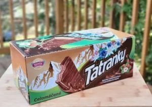 捷克必買零食2. Tatranky 威化餅