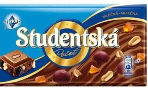 捷克必買零食4. Studentská Pečeť 巧克力